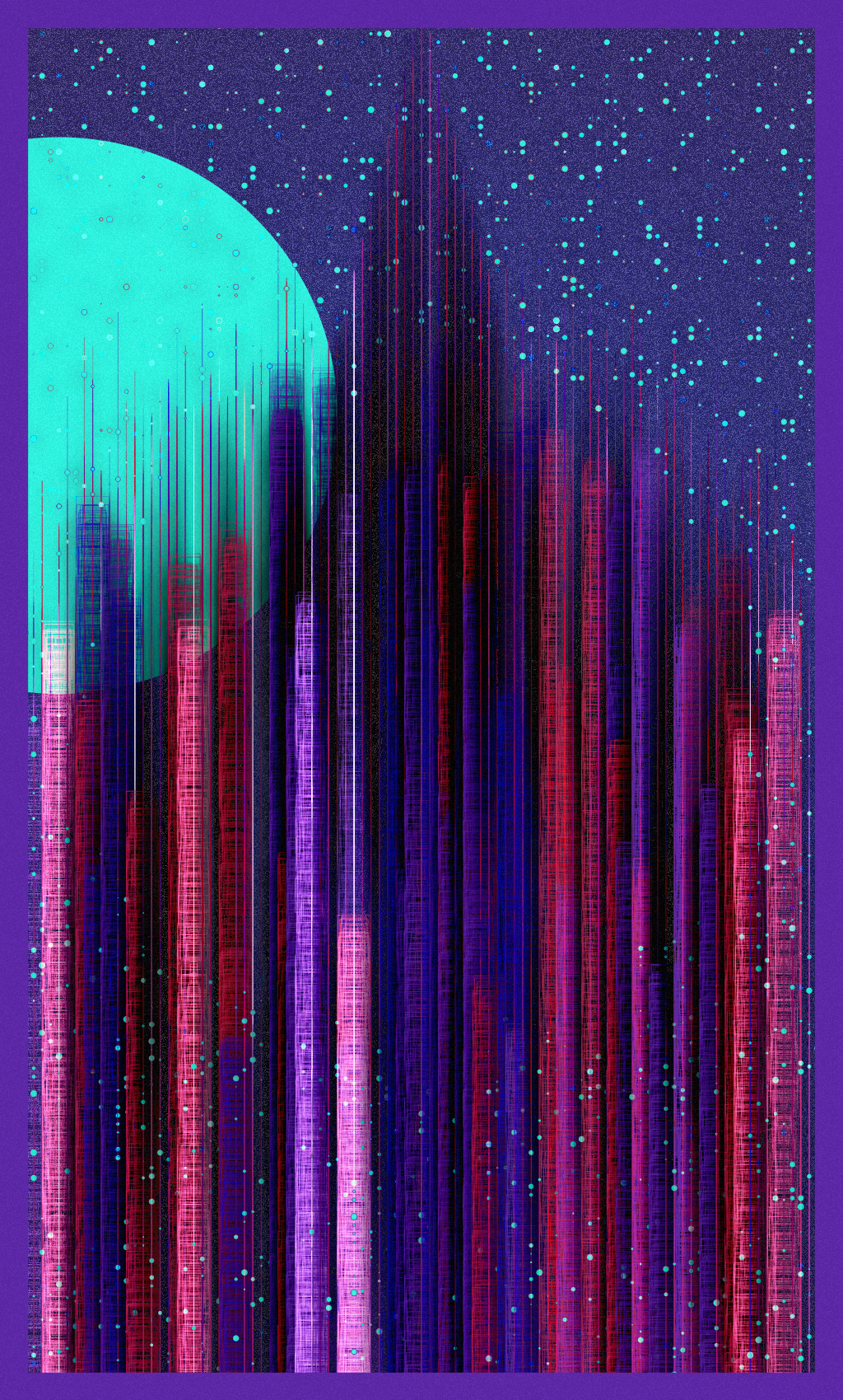 Techno City #103 static NFT preview