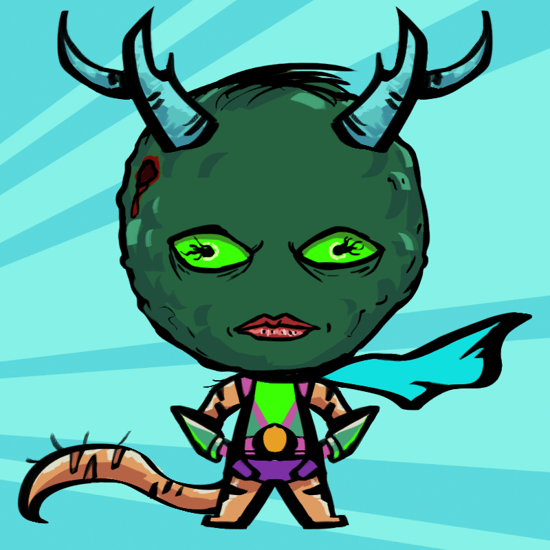 Horned Heroes #52 static NFT preview