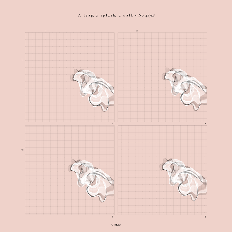 A leap, a splash, a walk #106 static NFT preview