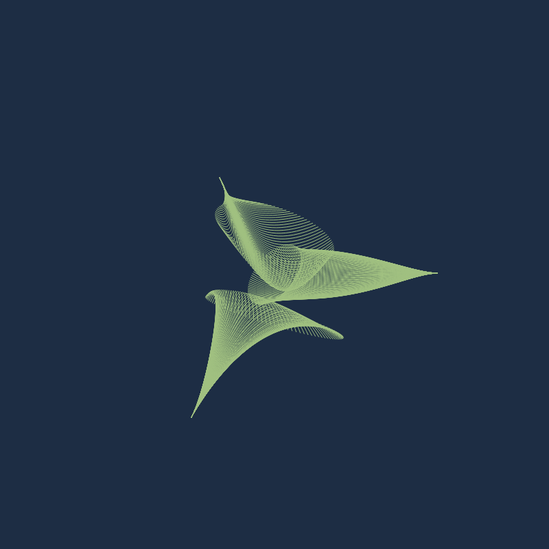 Bezier Stars #28 static NFT preview