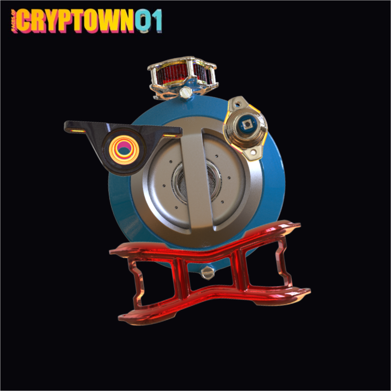 FacesOfCryptown vol.01 #103 static token preview