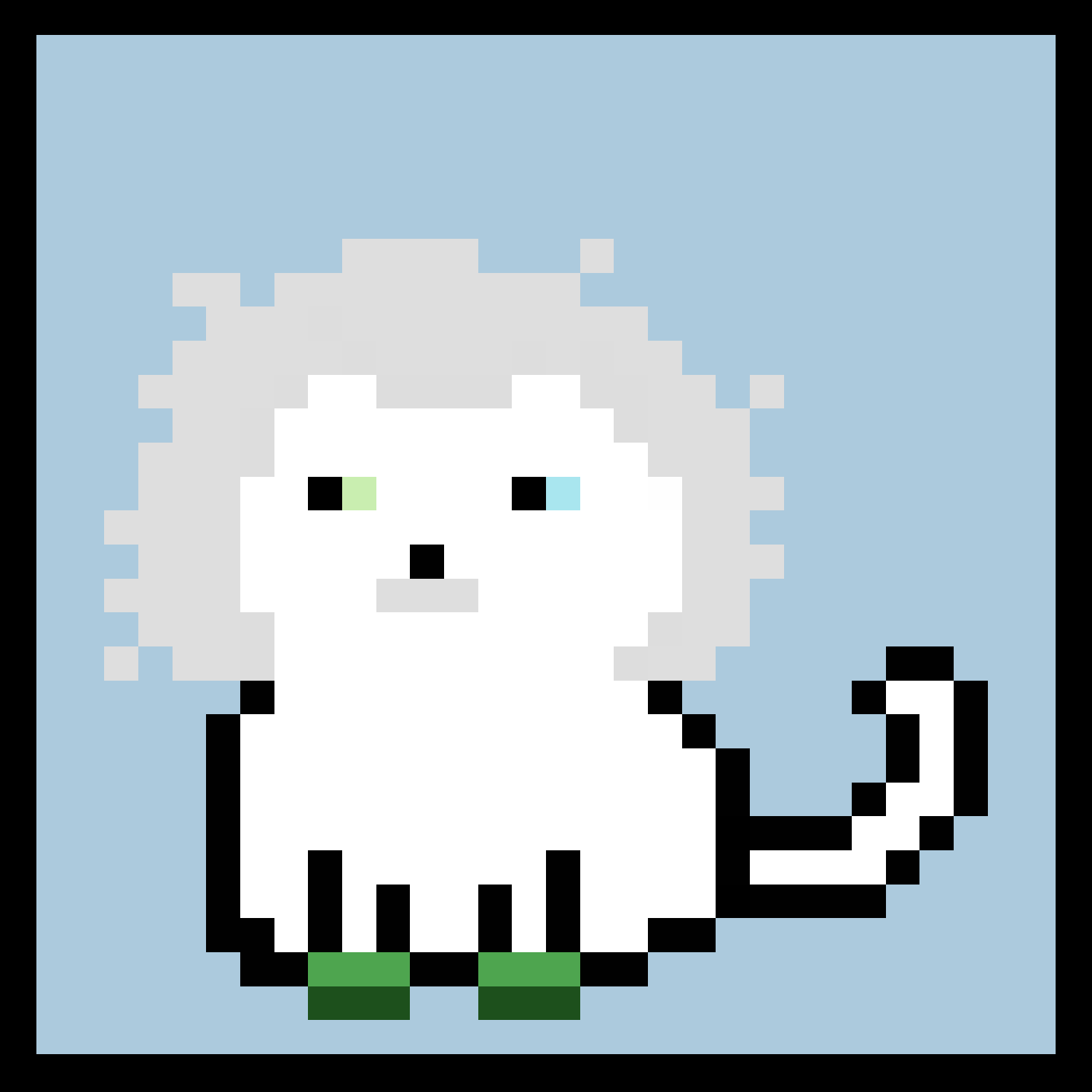 Lazy Kitties #136 static token preview