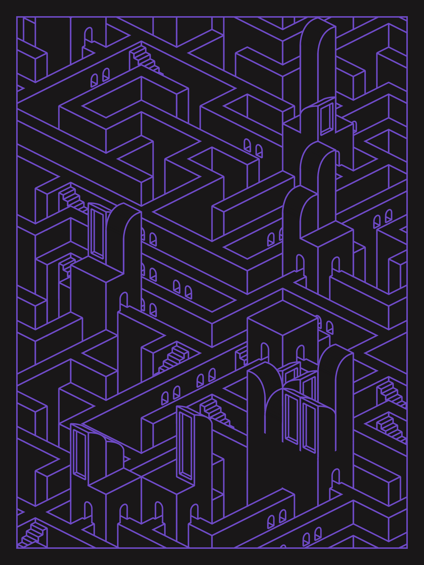 Badgirs City #100 static token preview