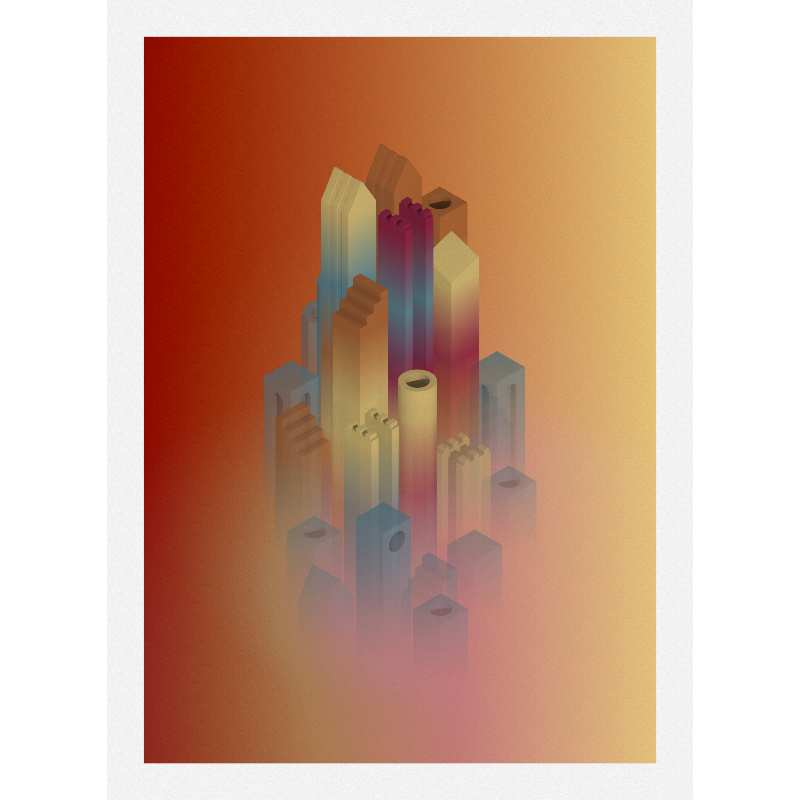 Down Town #73 static NFT preview