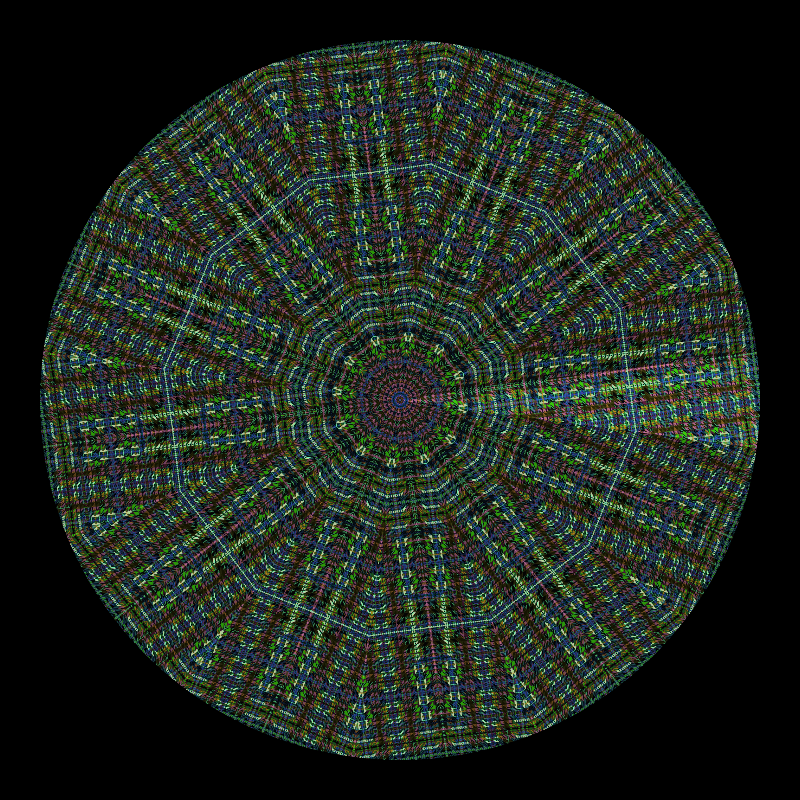 Binary kaleidoscope #31 static token preview