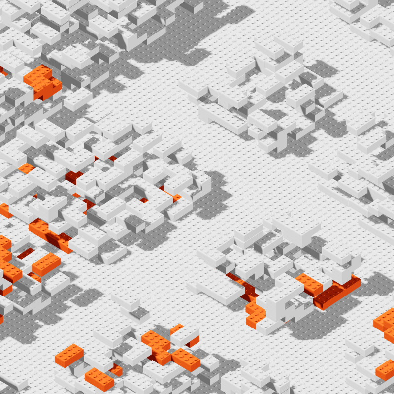 The Bricks I #69 static NFT preview