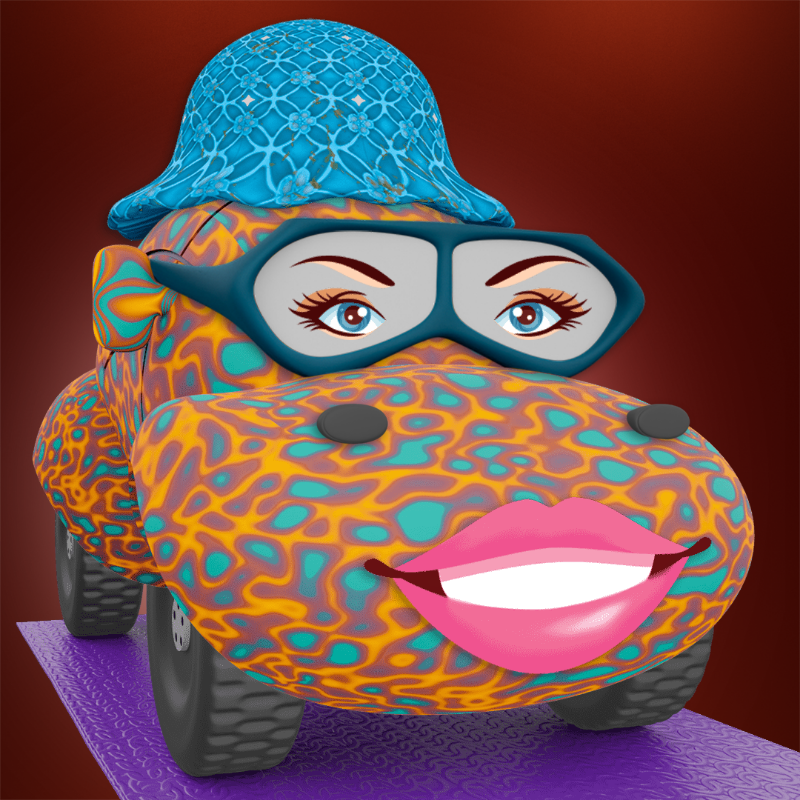 JullyCar #62 static NFT preview