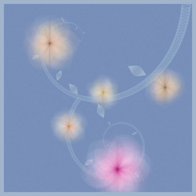Fairy flower pattern #22 static token preview