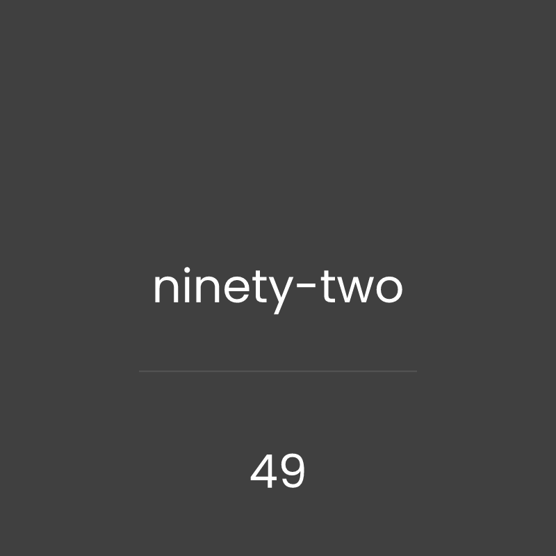 aoon - alphabetical order of numbers #49 static token preview