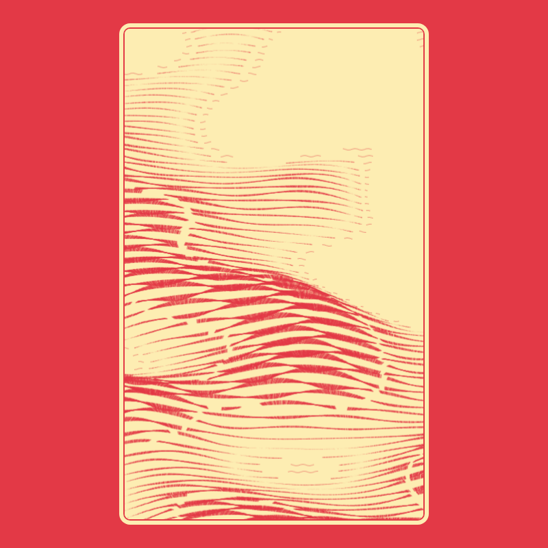 Topographic Playing Card #47 static token preview