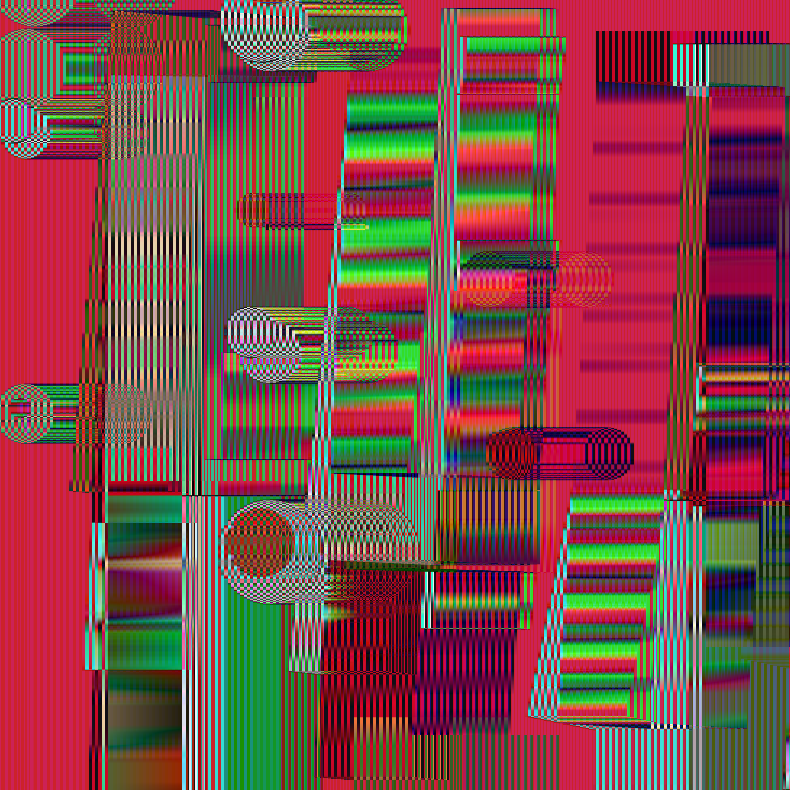 Technicolor Winter (after dead flowers) #97 static NFT preview