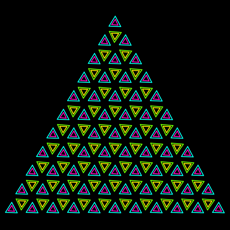 Your Brain on Triangles #74 static NFT preview