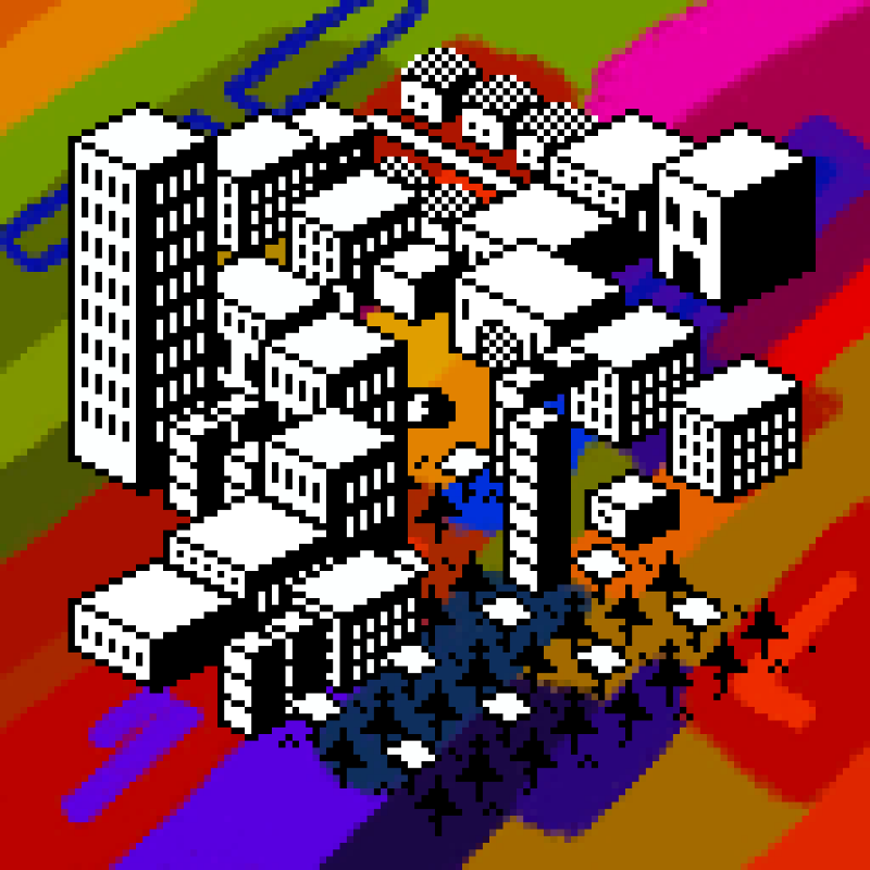 BLOCK CITY #45 static NFT preview