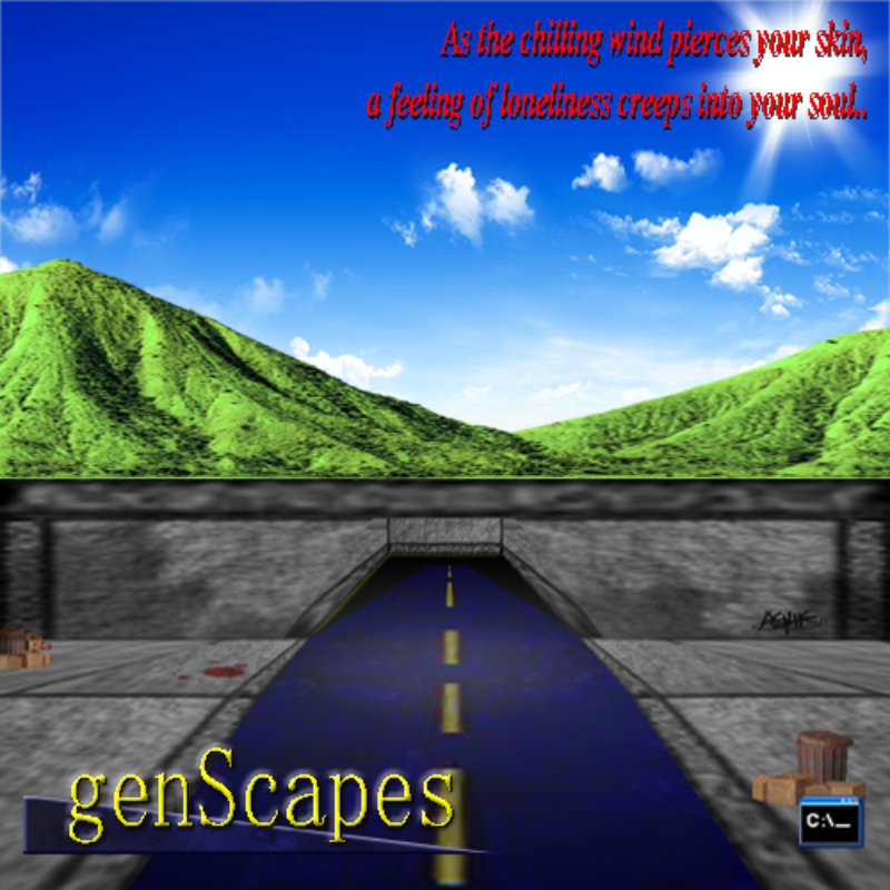 genScapes #129 static token preview