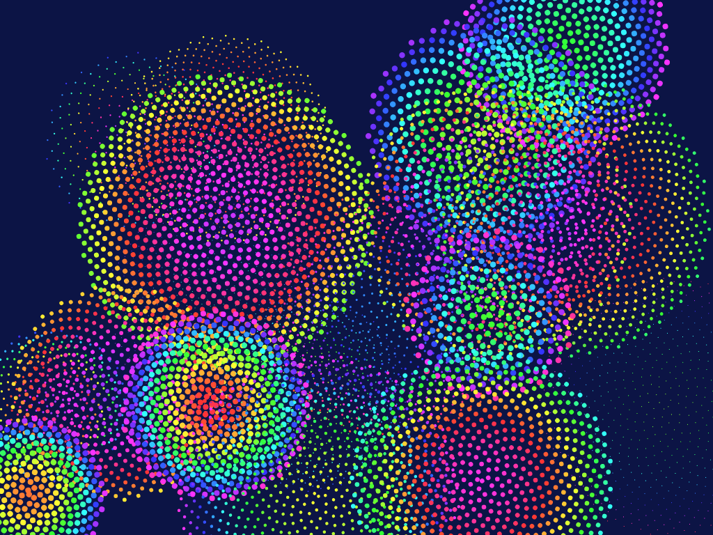 Phyllotactic Fireworks #11 static token preview