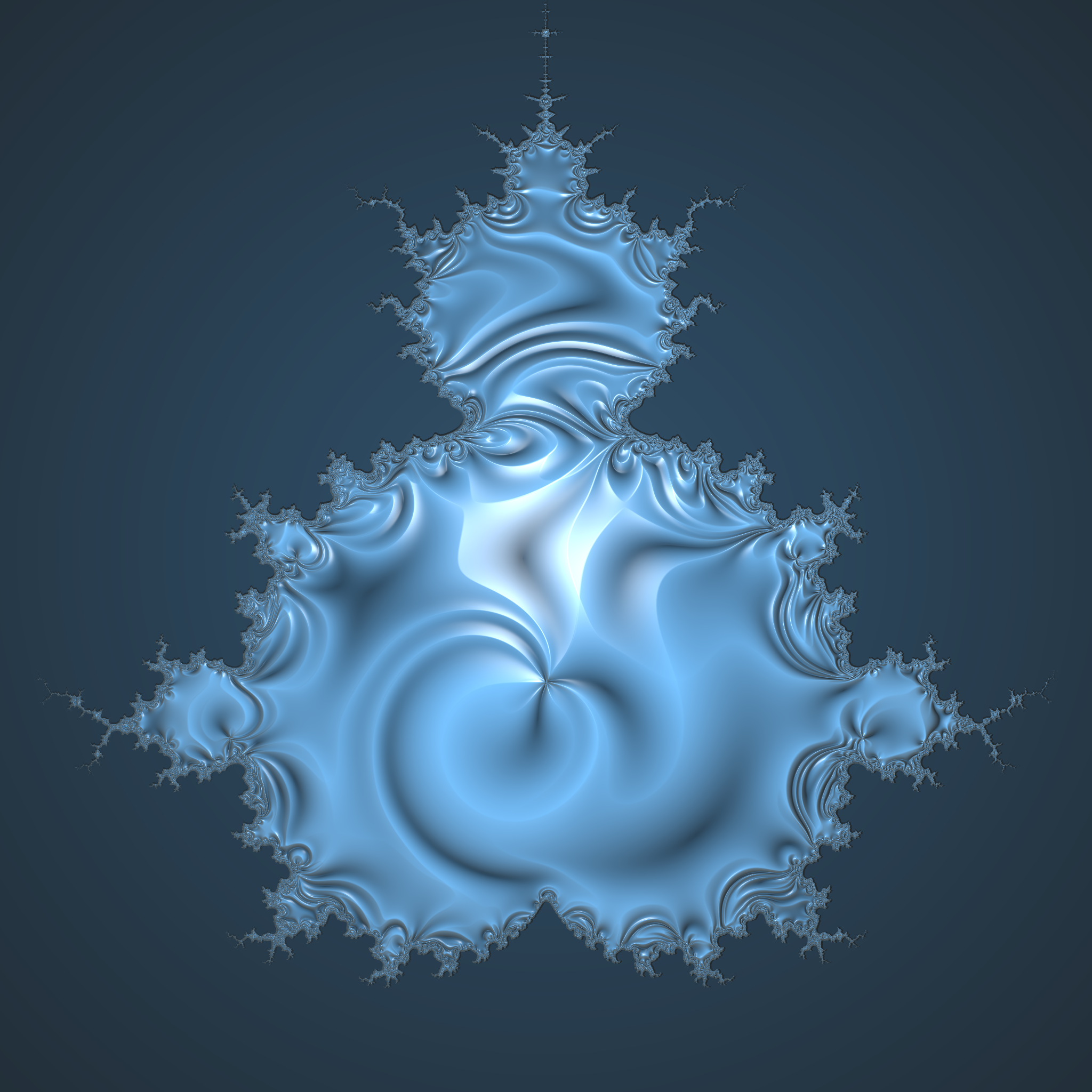 Warped Mandelbrot Fractal #1 static token preview