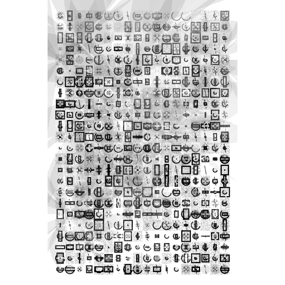 Etude B&W #297 static NFT preview