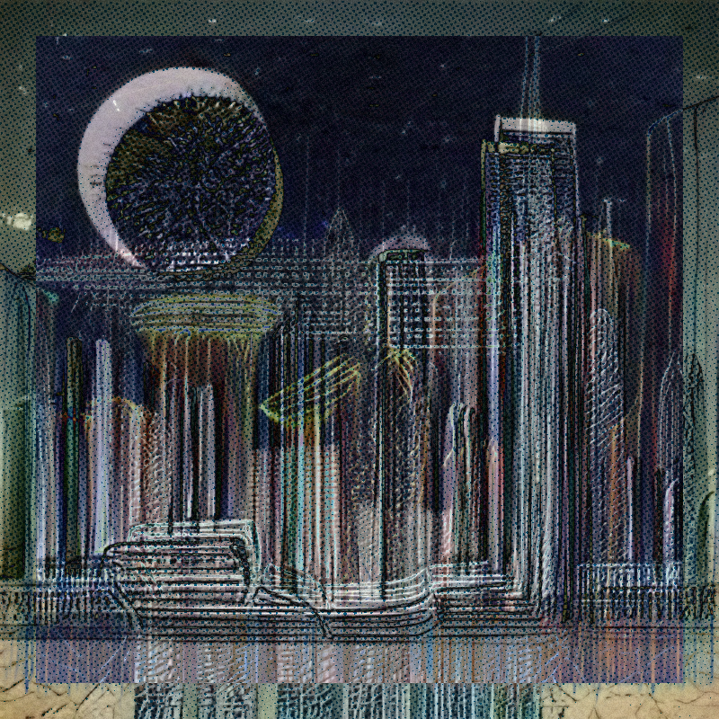 Permutation City #251 static NFT preview