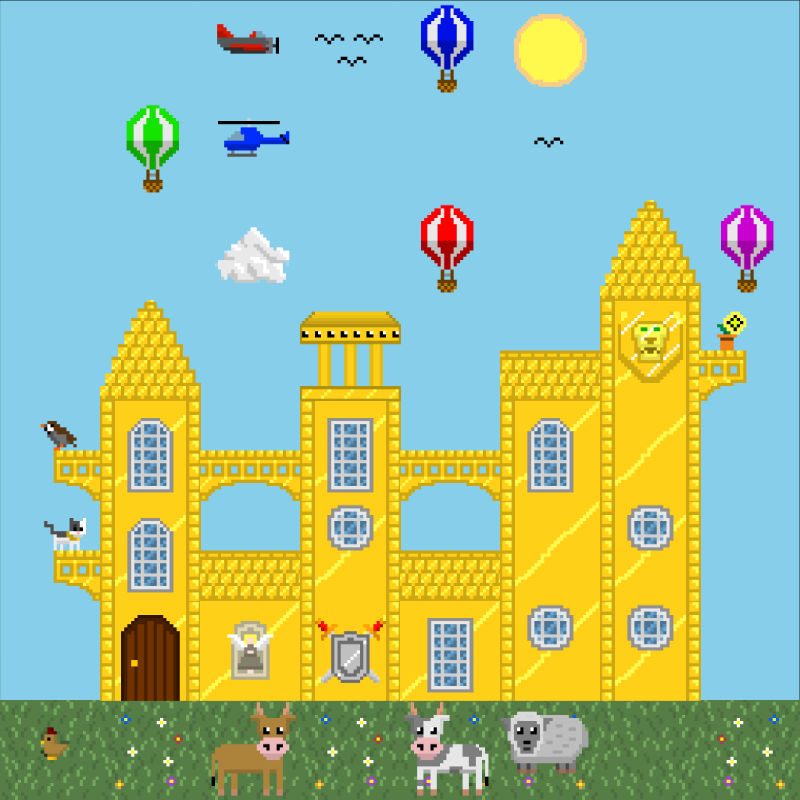 2D Mansion #786 static token preview