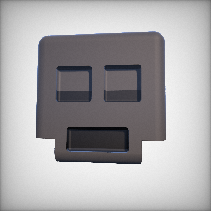 3D-SMOLSKULL #356 static token preview