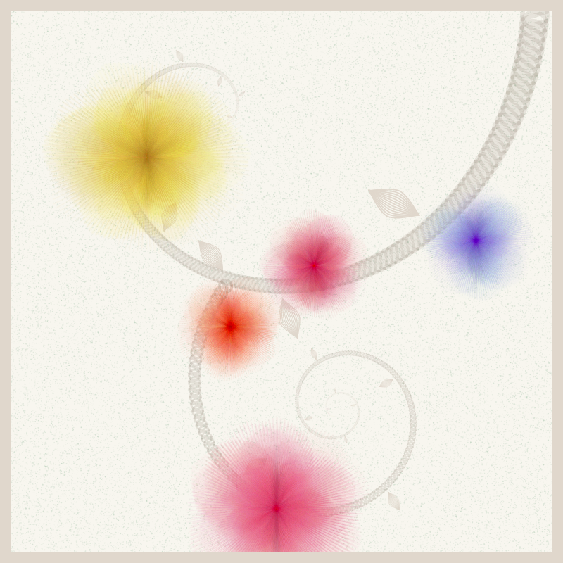 Fairy flower pattern #38 static NFT preview