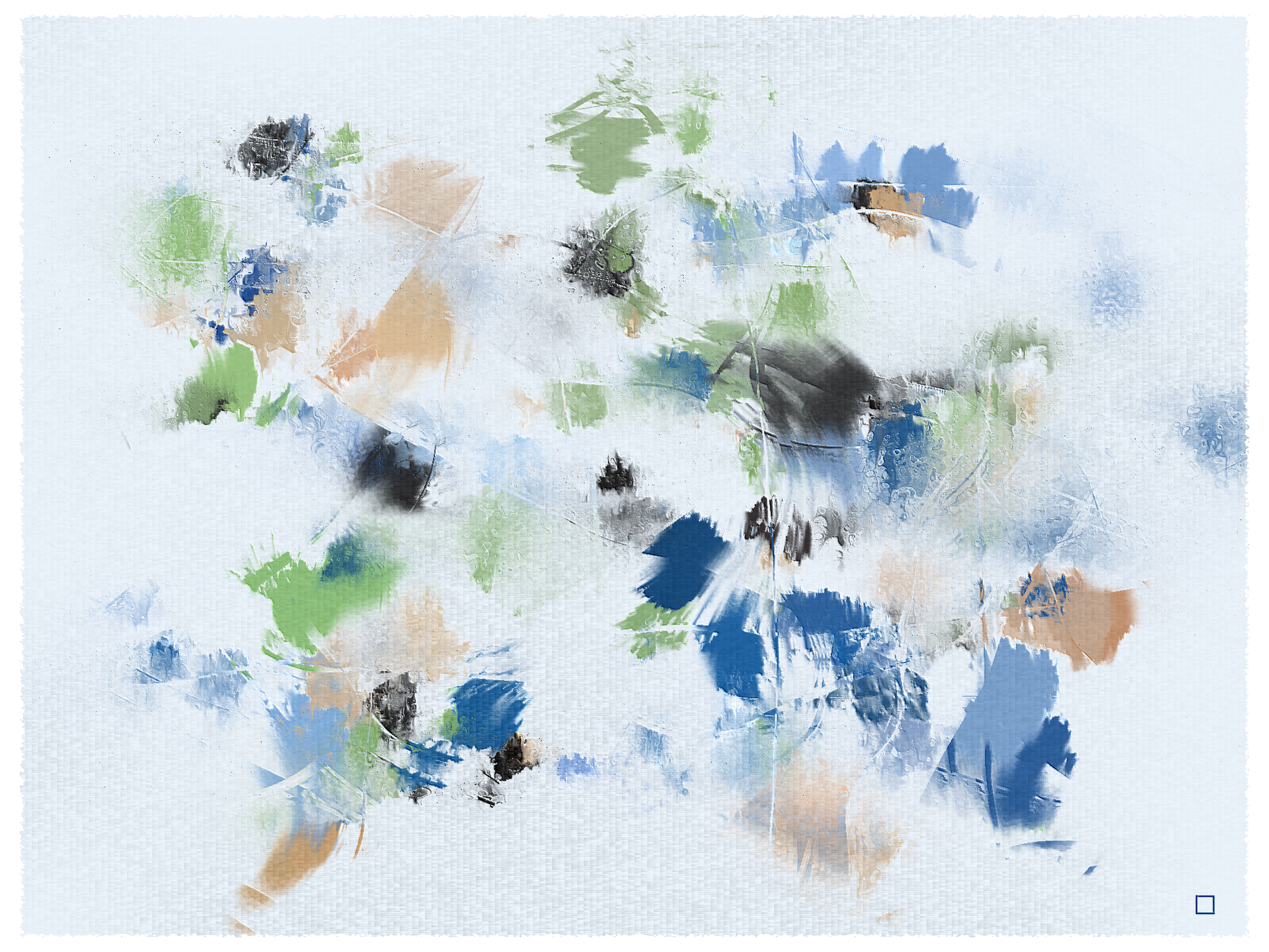 Chromatographies #57 static NFT preview