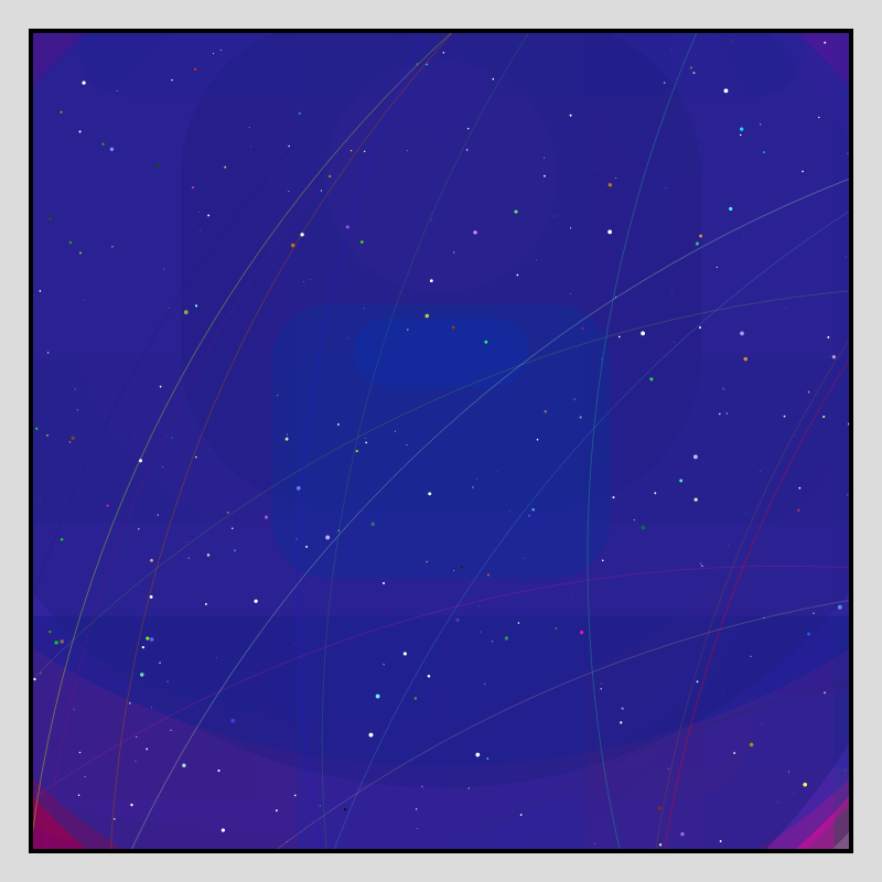 Color Field Starry B #66 static token preview