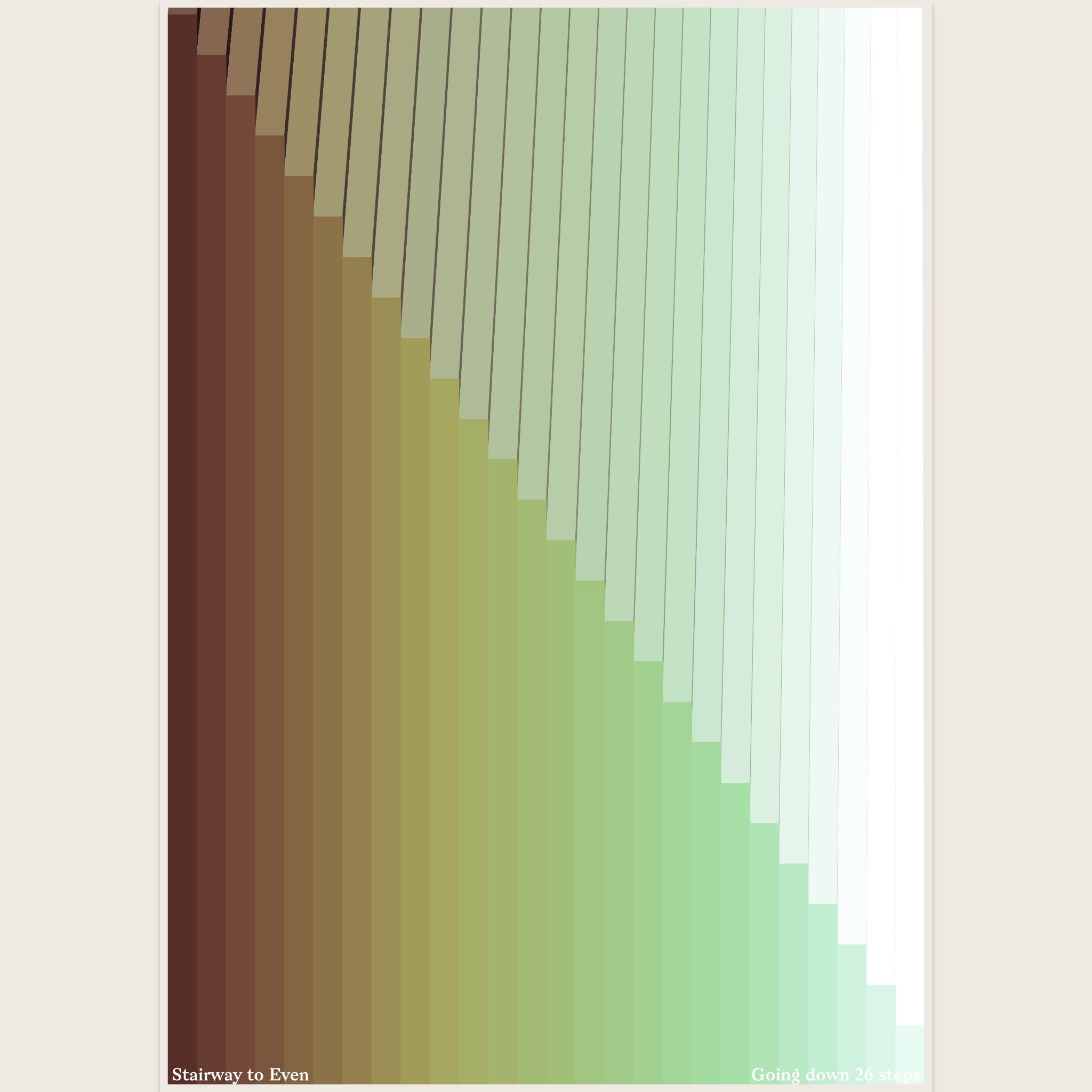 Stairway to Even #28 static NFT preview