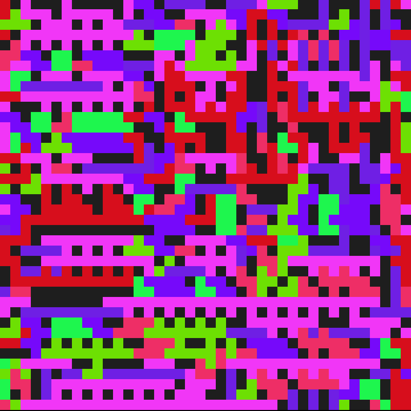 random.tetris #42 static token preview