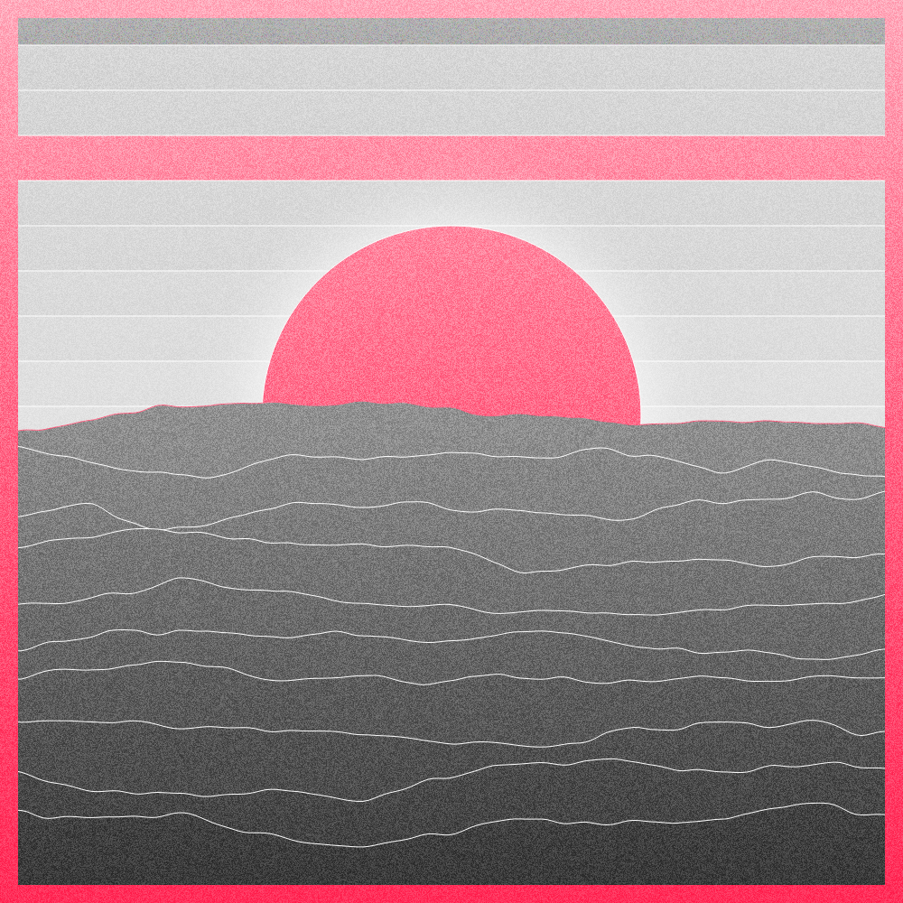 Sunset in Hashland #4 static token preview