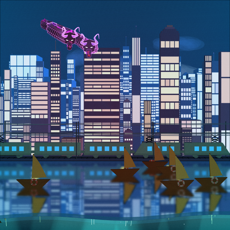 Dancing Dragons #34 static token preview