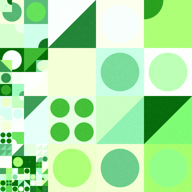 Mimetic #166 static NFT preview