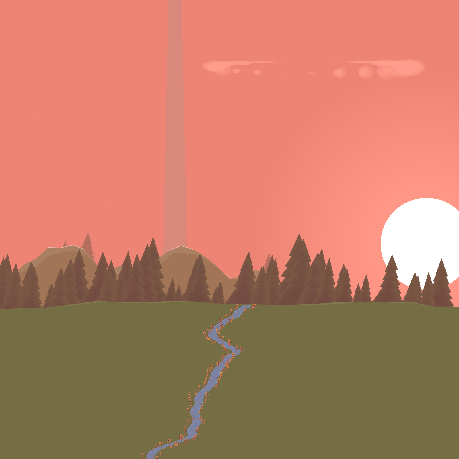 Summerland #100 static NFT preview