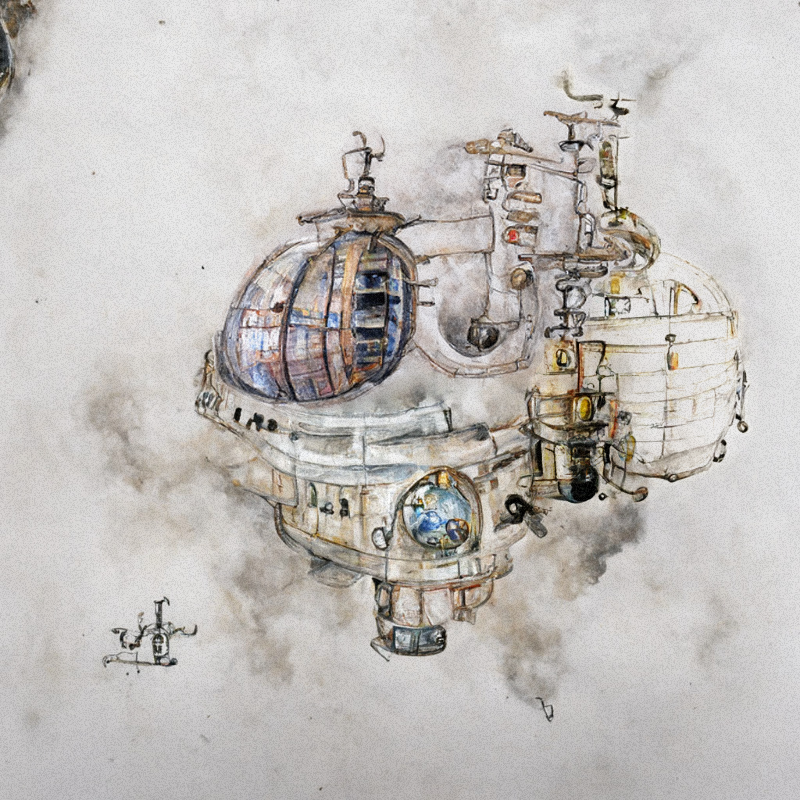 Utopian Space Castles #84 static token preview
