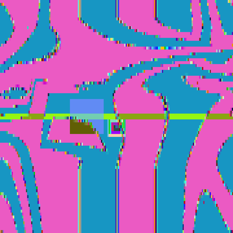 Pixel Flood #462 static NFT preview