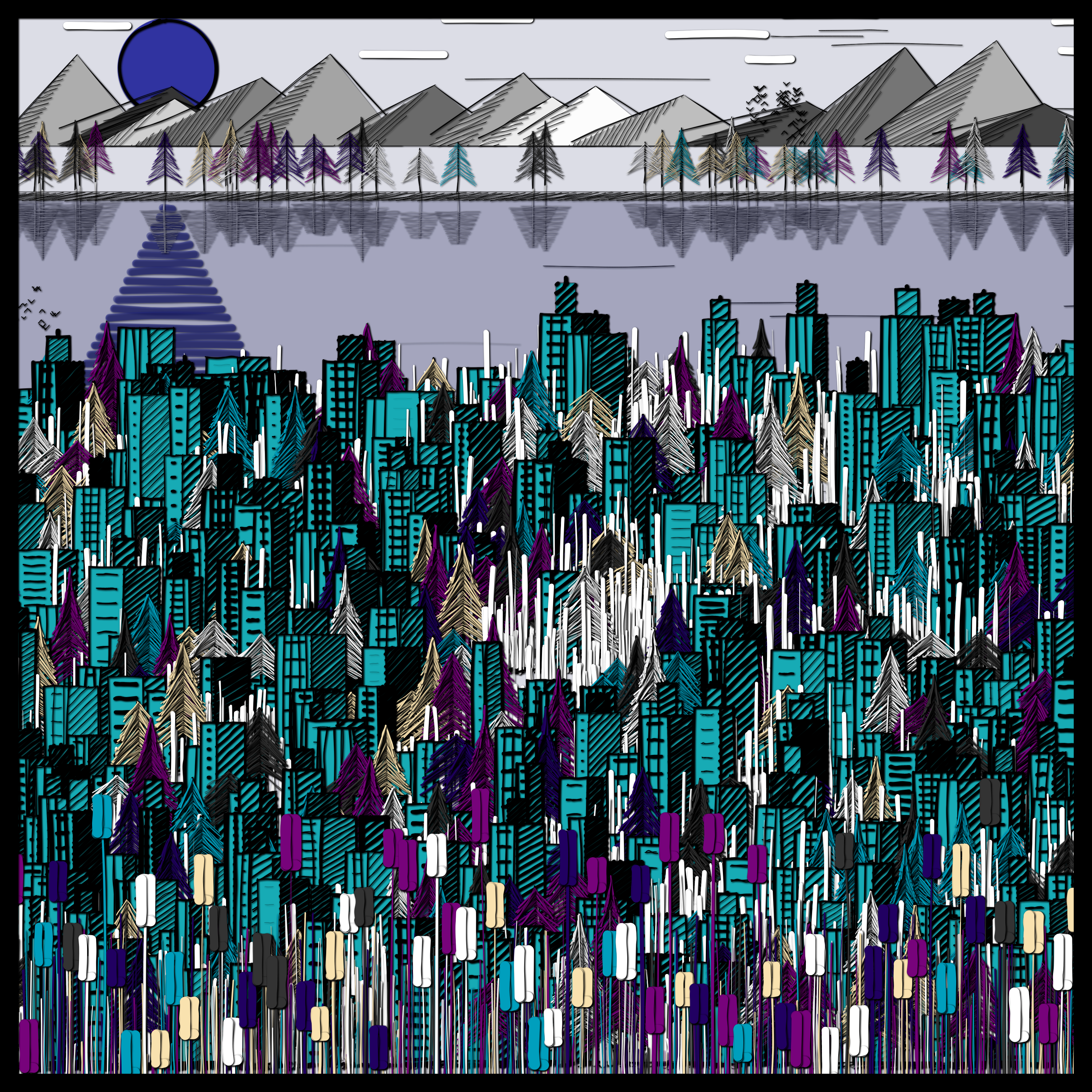 At the End of the Day #48 static NFT preview