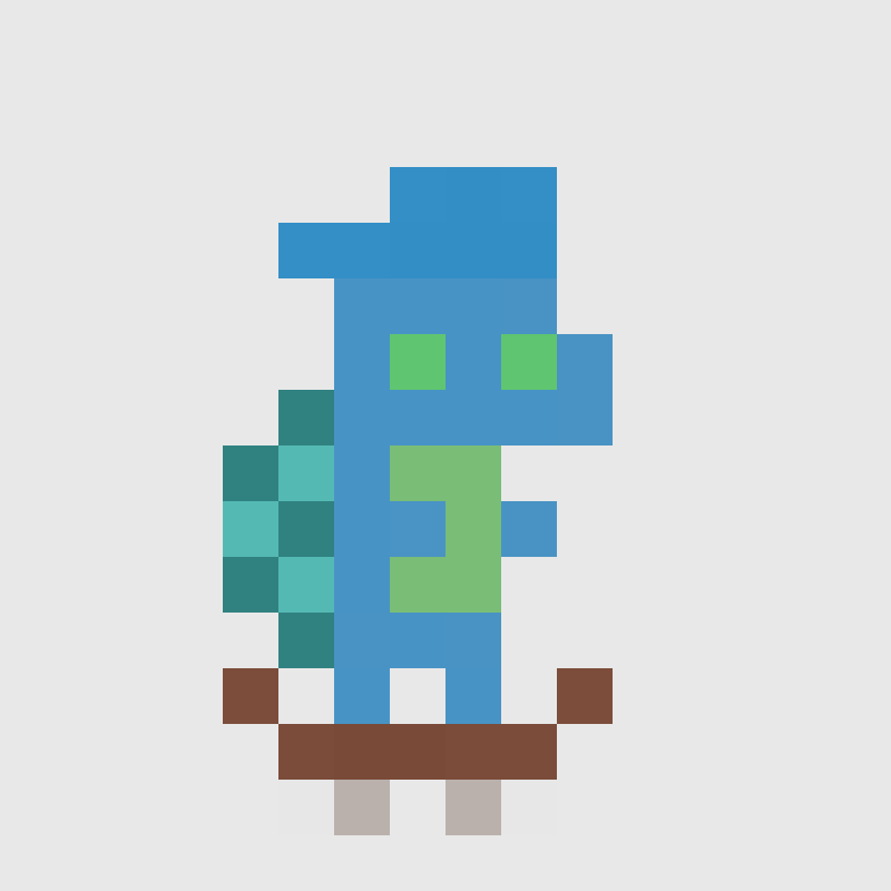 Tiny tortoises. #683 static token preview