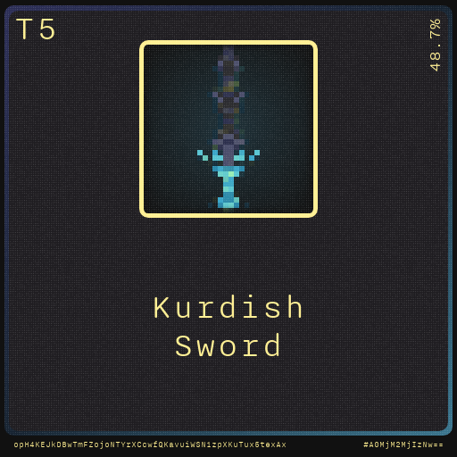 Gear for your quests - Sword #61 static token preview