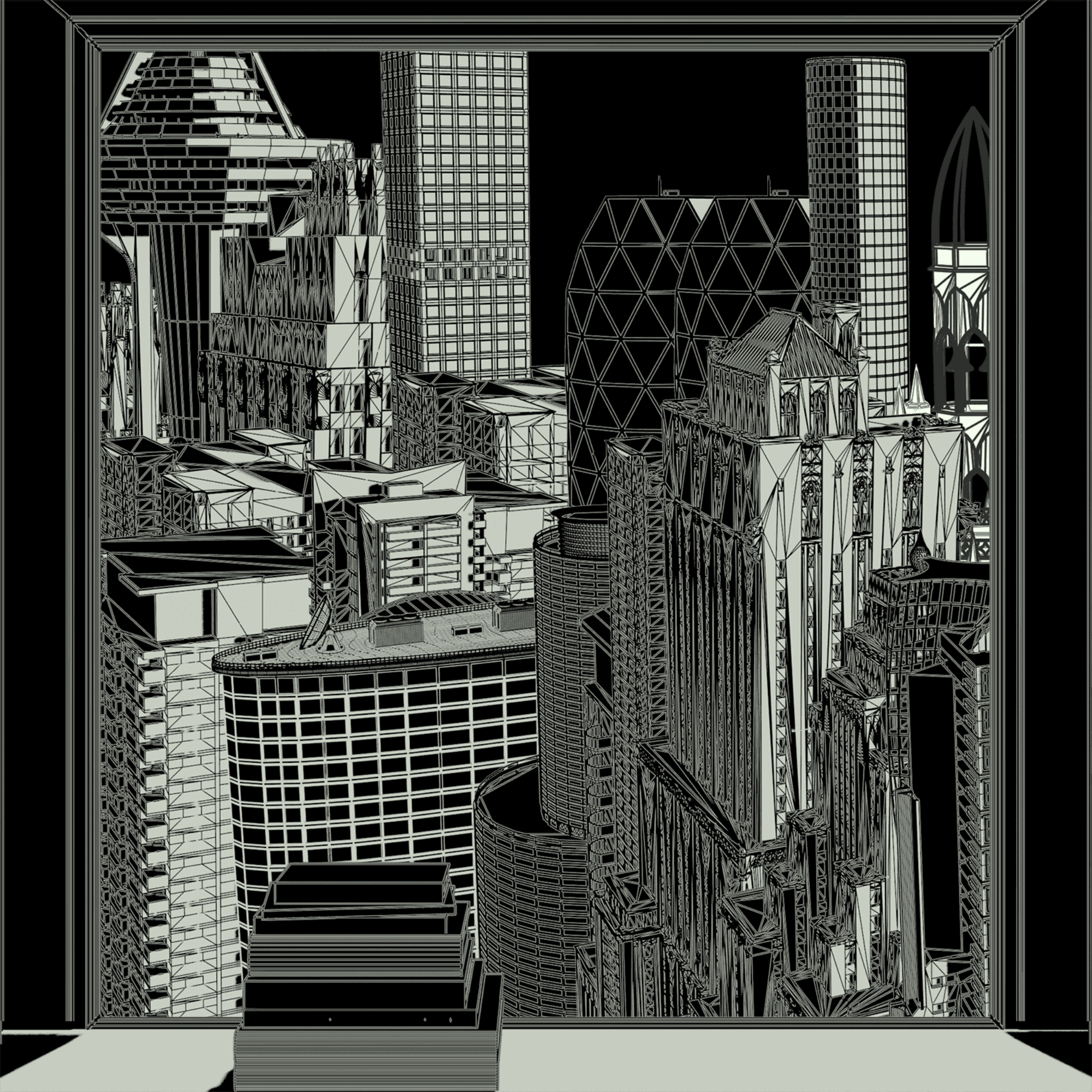 City View #298 static NFT preview