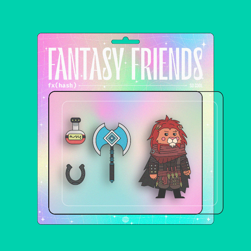 Fantasy Friends #55 static token preview