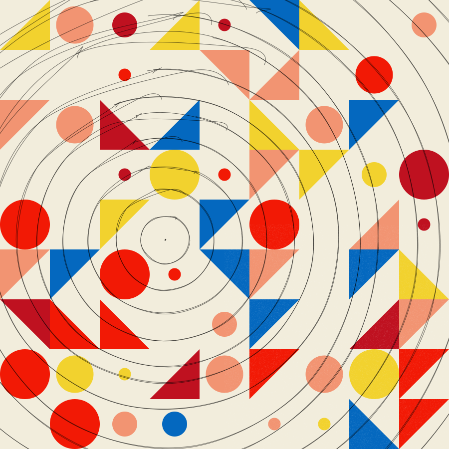 Mixed Shapes #190 static NFT preview