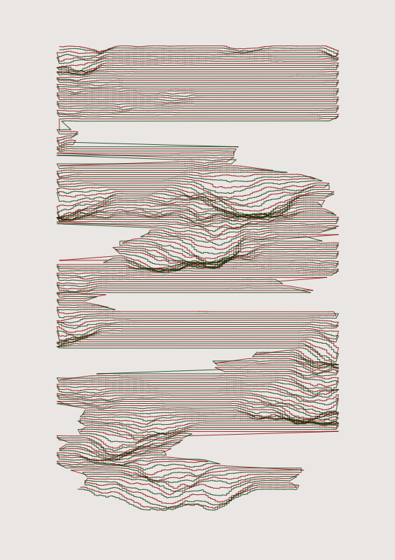 Fractured Landscapes #43 static NFT preview