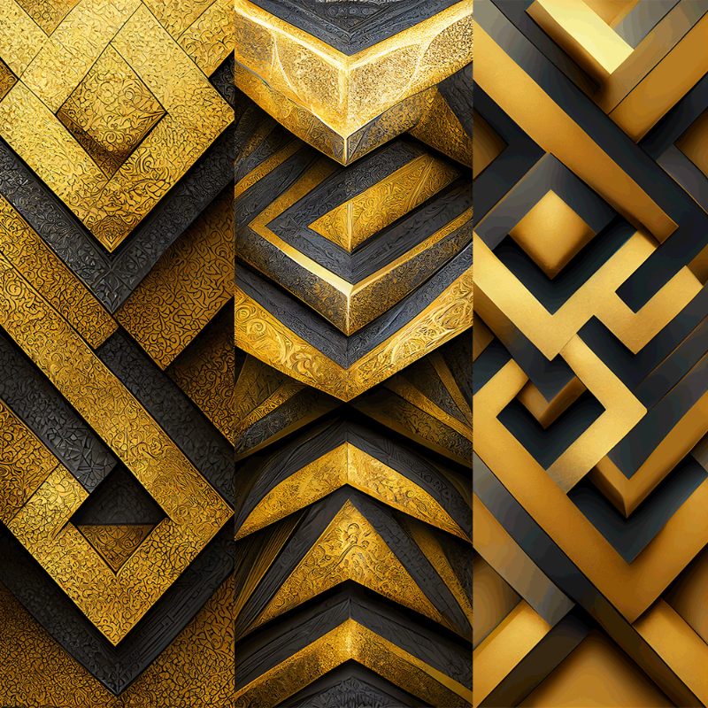 AI Gold #64 static token preview