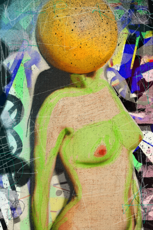 What she knows / What she doesn't say #37 static NFT preview