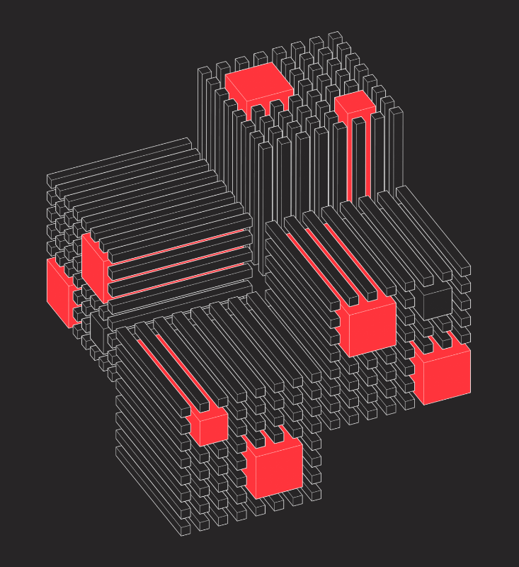 Cubick (Neon Red) #62 static token preview
