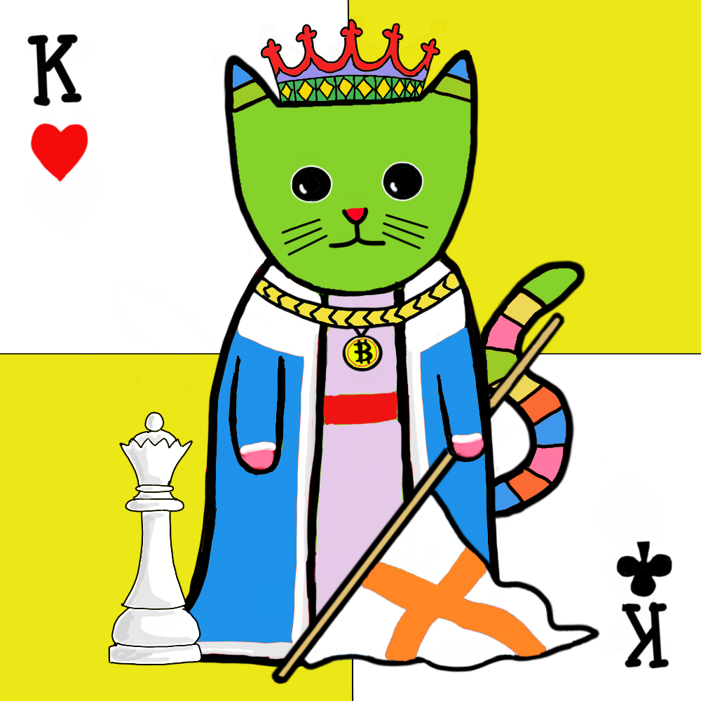 King Kitten #1 static token preview