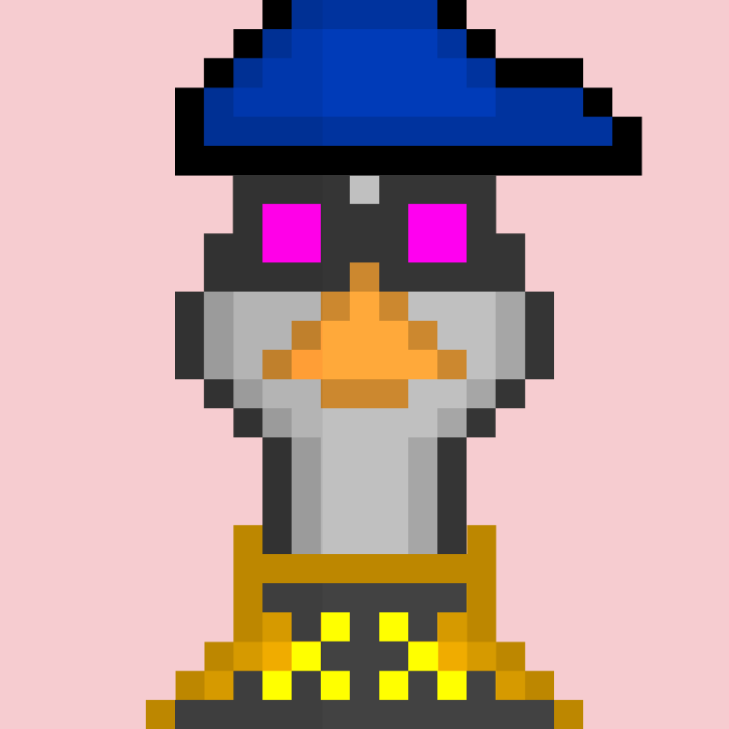 Morixels Goose #519 static NFT preview