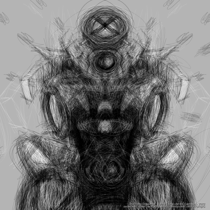 One Tezo Drawings_114+ #31 static token preview