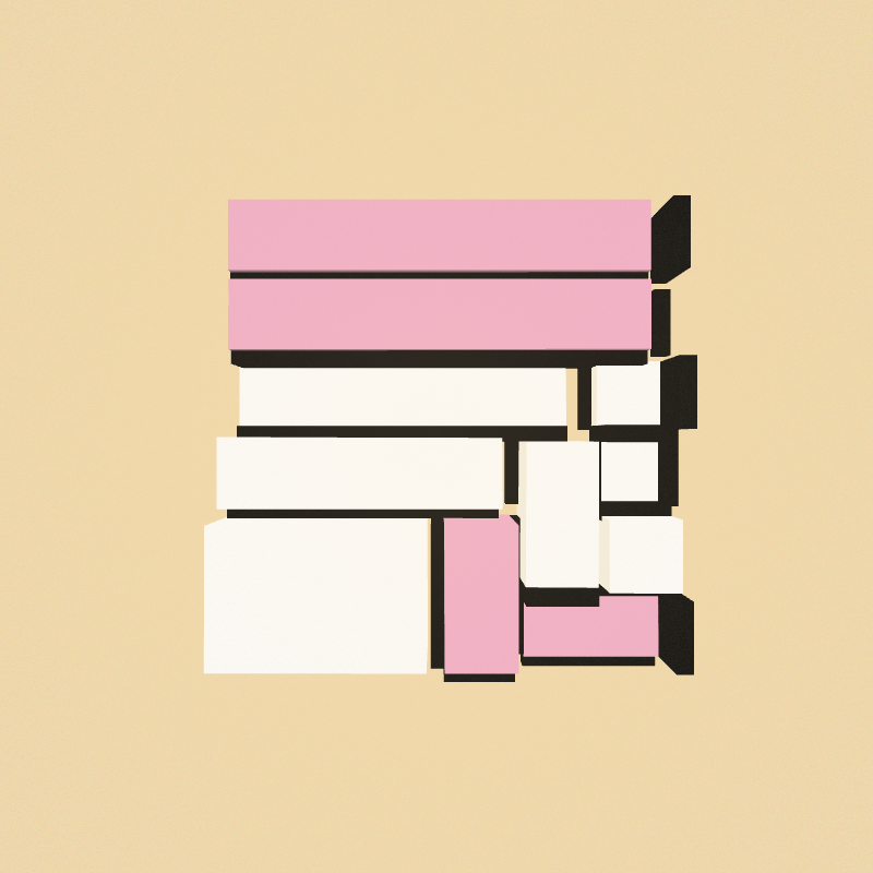 Mondrian3D #23 static NFT preview