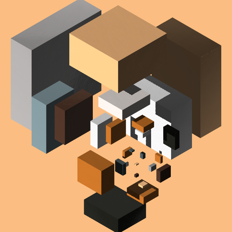 Self-assembly #69 static NFT preview